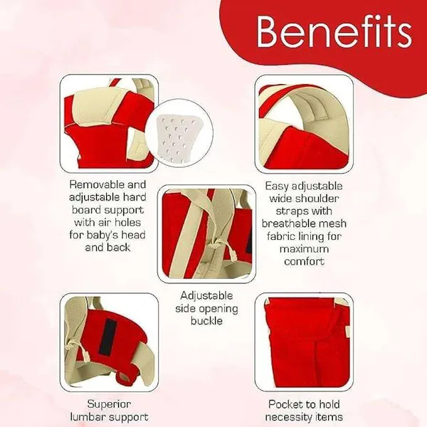 Red_And_Cream_Cotton_4_In_1_Ergonomic_Baby_Carrier_For_Baby_Under_3_Years