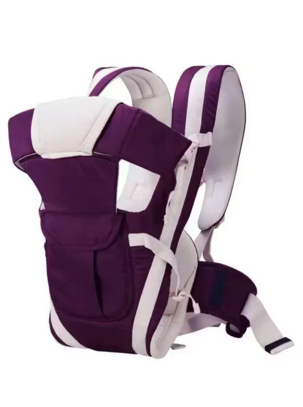 Purple_And_Cream_Cotton_4_In_1_Ergonomic_Baby_Carrier_For_Baby_Under_3_Years