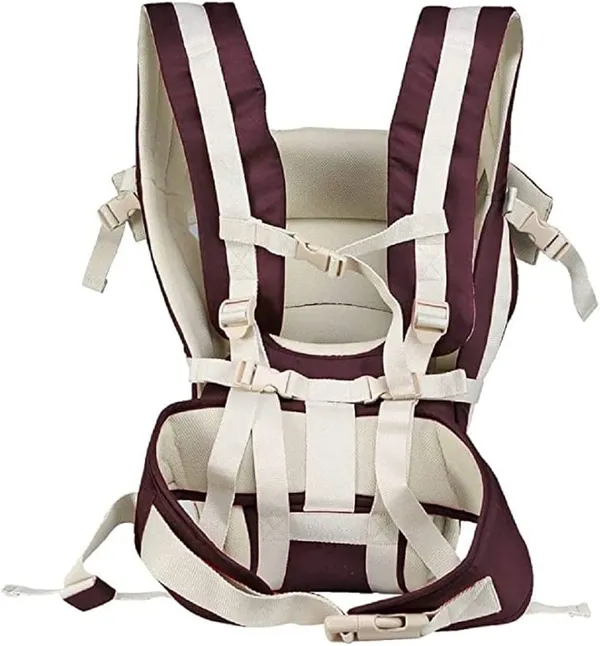 Purple_And_Cream_Cotton_4_In_1_Ergonomic_Baby_Carrier_For_Baby_Under_3_Years