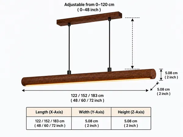 Walnut_Wood_Linear_Led_Pendant_Light_With_Remote_Control