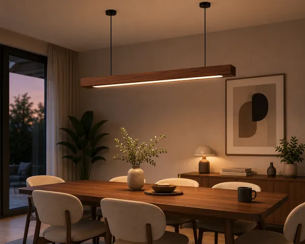 Solid_Wood_Linear_Pendant_Light_For_Office_Desk
