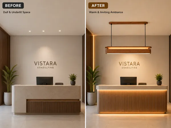 Wooden_Linear_Led_Pendant_Light_With_Remote_Control