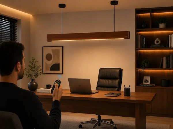 Walnut_Wood_Linear_Led_Pendant_Light_With_Remote_Control