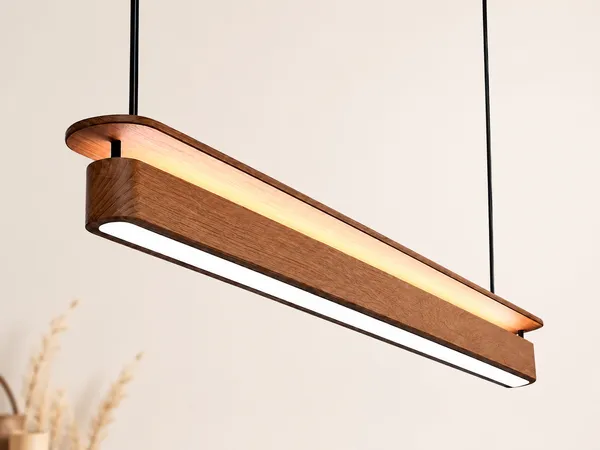 Wooden_Linear_Led_Pendant_Light_With_Remote_Control