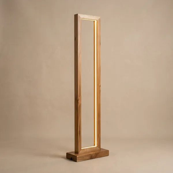 Wooden_Frame_Led_Floor_Lamp_With_Warm_White_Light