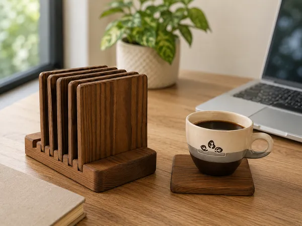 Wooden_Coaster_Set_With_Holder_For_Home_And_Kitchen