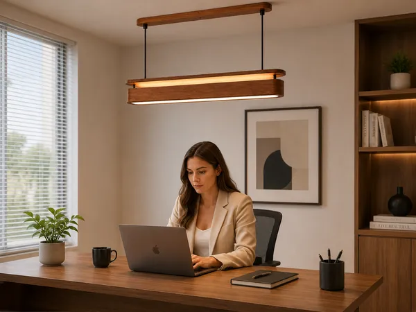 Wooden_Linear_Led_Pendant_Light_With_Remote_Control
