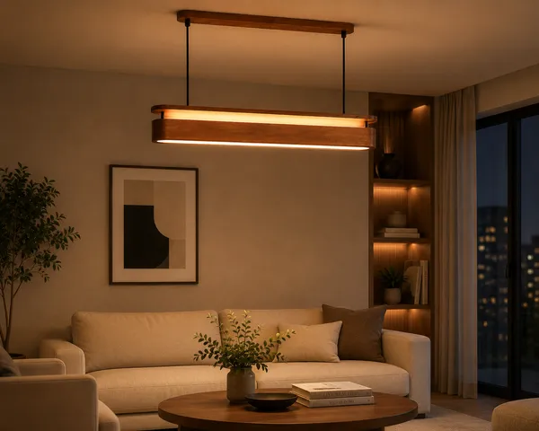 Wooden_Linear_Led_Pendant_Light_With_Remote_Control