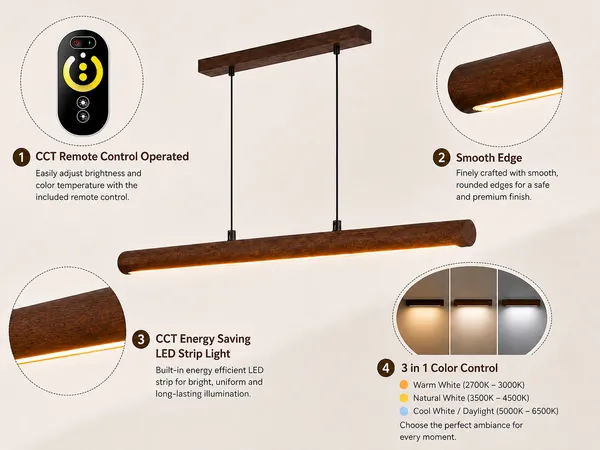 Walnut_Wood_Linear_Led_Pendant_Light_With_Remote_Control