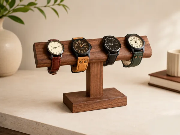 Walnut_Wood_Watch_And_Jewellery_Display_Stand