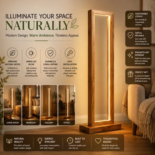 Wooden_Frame_Led_Floor_Lamp_With_Warm_White_Light
