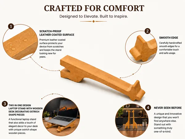 Unique_Wooden_Laptop_Stand_with_Giraffe_shape