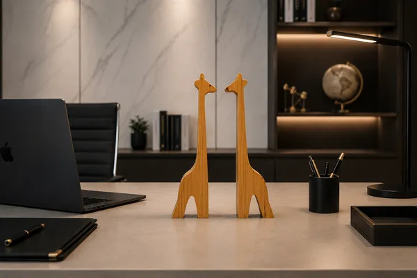 Unique_Wooden_Laptop_Stand_with_Giraffe_shape