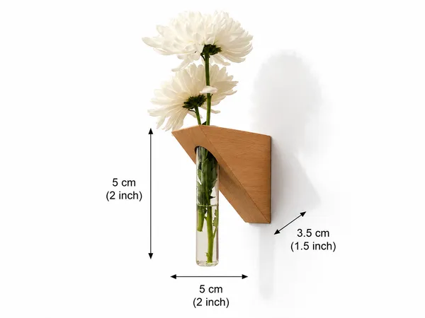 Natural_Wood_Wall_Mounted_Glass_Tube_Flower_Vase_Holder
