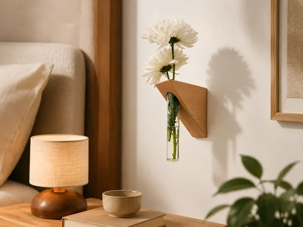 Natural_Wood_Wall_Mounted_Glass_Tube_Flower_Vase_Holder