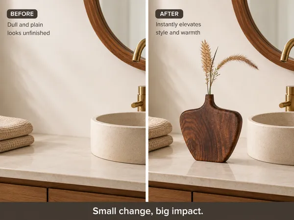 Wooden_Flat_Vase_With_Narrow_Neck_For_Home_Decor