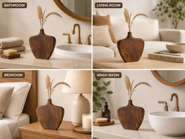 Wooden_Flat_Vase_With_Narrow_Neck_For_Home_Decor