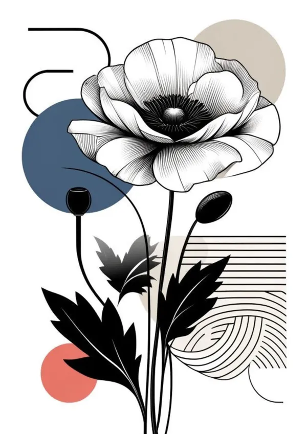 Wooden_Minimalist_Abstract_Floral_Line_Art_Framed_Wall_Art_Set_Of_3