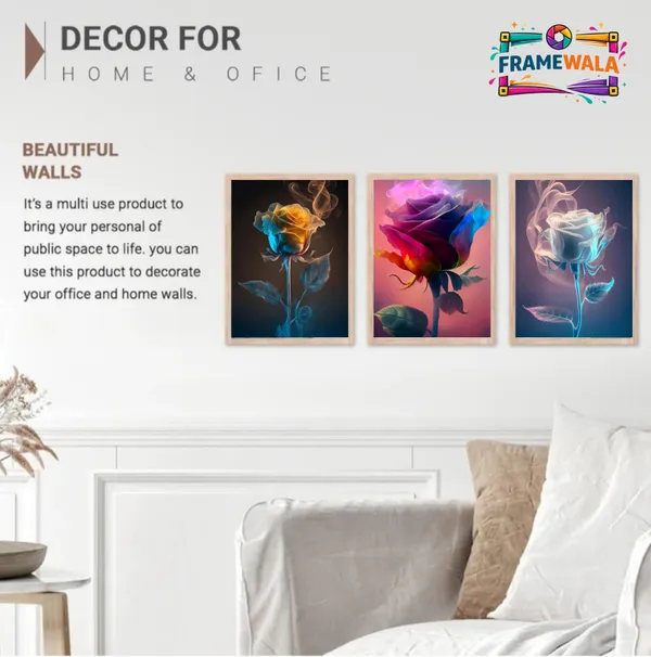 Wooden_Translucent_Multicolor_Rose_Framed_Wall_Art_Set_Of_3