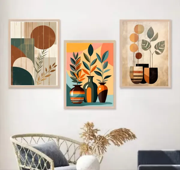 Wooden_Modern_Geometric_Floral_Vases_Framed_Wall_Art_Set_Of_3