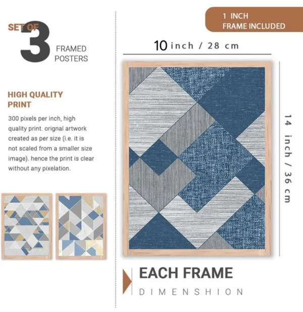 Wooden_Modern_Blue_Grey_Geometric_Abstract_Framed_Wall_Art_Set_Of_3
