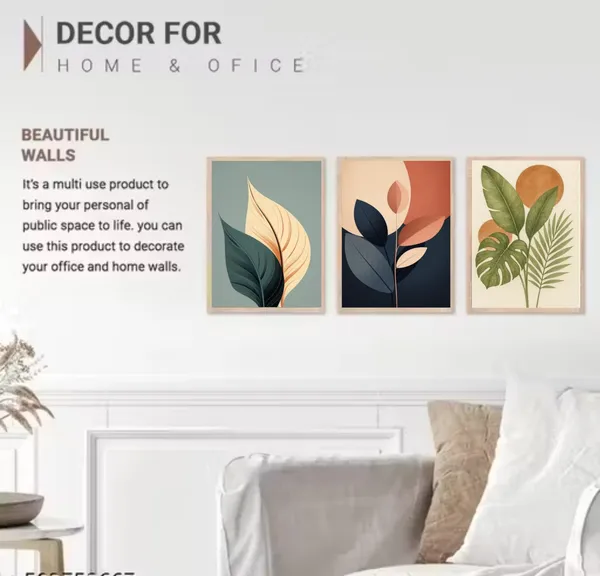 Wooden_Minimalist_Botanical_Leaf_Framed_Wall_Art_Set_Of_3