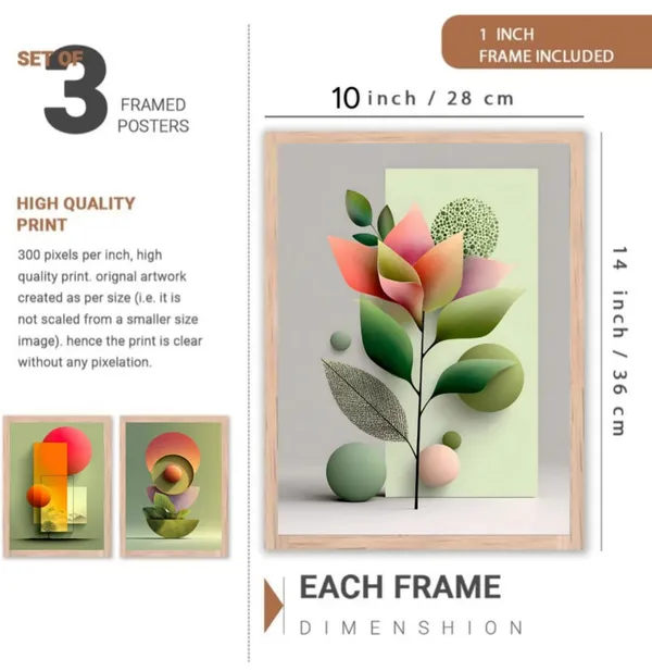 Wooden_Abstract_Botanical_Geometric_Framed_Wall_Art_Set_Of_3