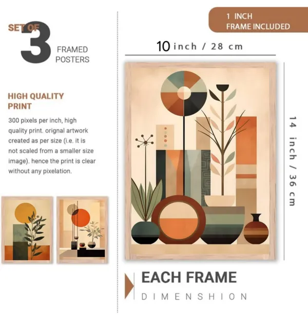Wooden_Mid_Century_Modern_Geometric_Abstract_Framed_Wall_Art_Set_Of_3