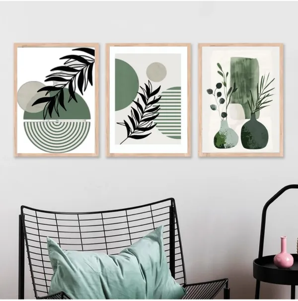 Wooden_Minimalist_Abstract_Botanical_Framed_Wall_Art_Set_Of_3