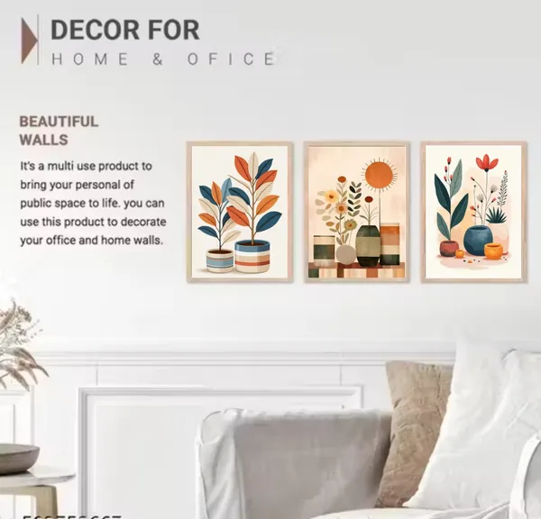 Wooden_Minimalist_Floral_Botanical_Framed_Wall_Art_Set_Of_3