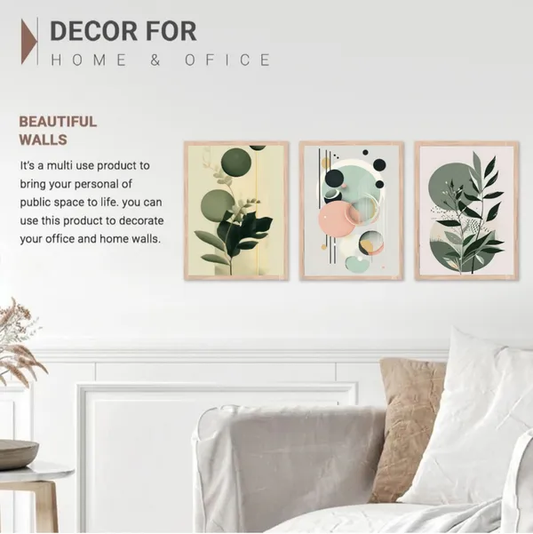 Wooden_Contemporary_Botanical_Abstract_Framed_Wall_Art_Set_Of_3