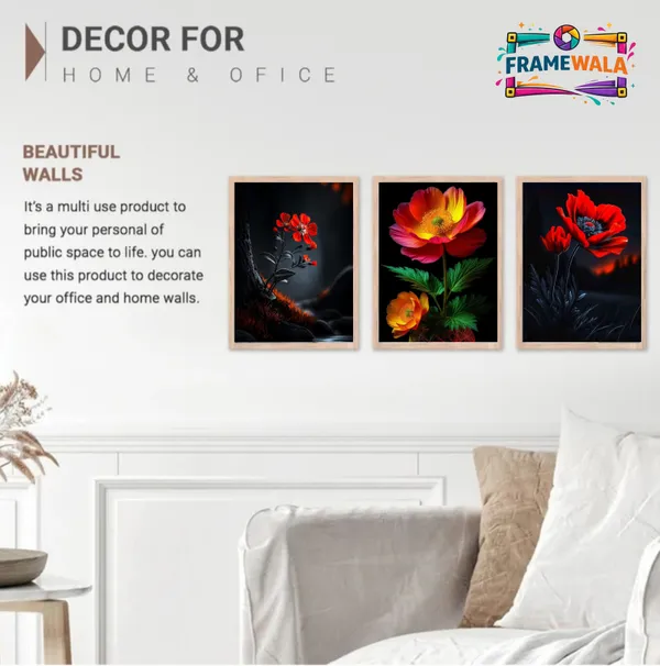 Wooden_Moody_Floral_Framed_Wall_Art_Set_Of_3