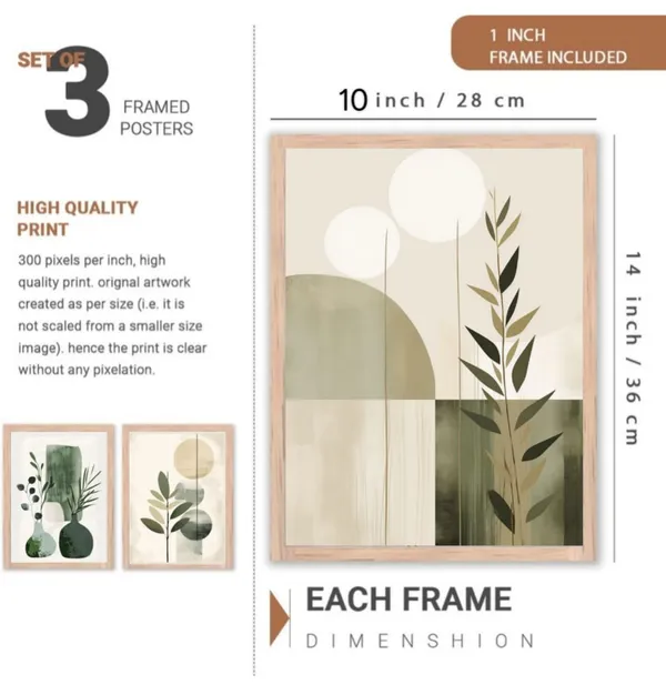 Wooden_Abstract_Botanical_Brushstroke_Framed_Wall_Art_Set_Of_3