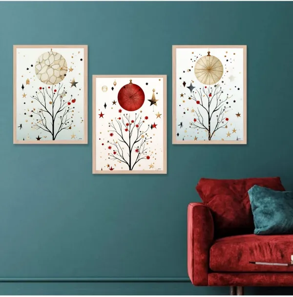 Wooden_Minimalist_Botanical_Stars_Moon_Celestial_Framed_Wall_Art_Set_Of_3
