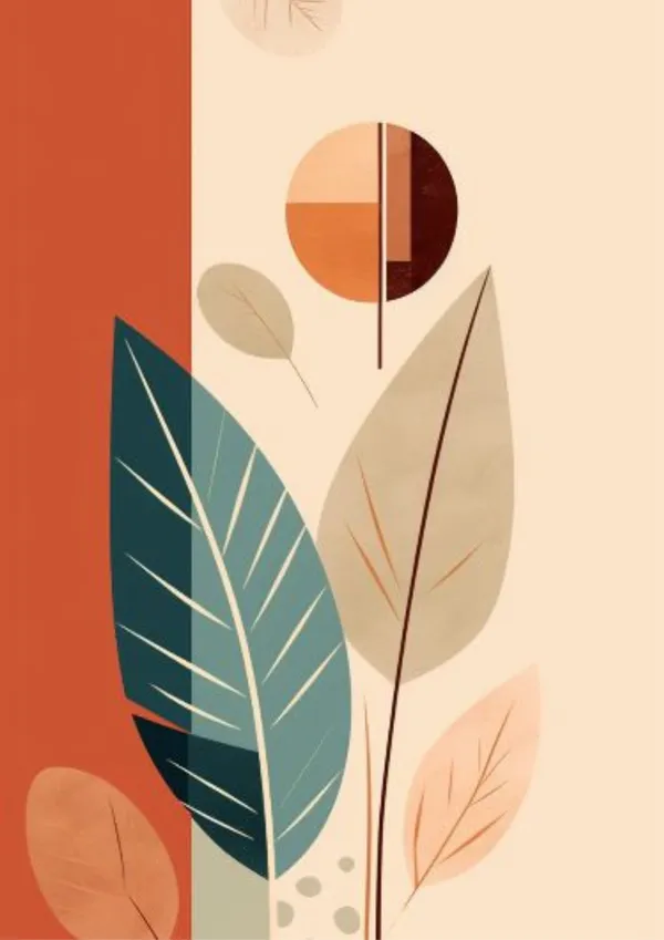 Wooden_Minimalist_Botanical_Leaf_Framed_Wall_Art_Set_Of_3