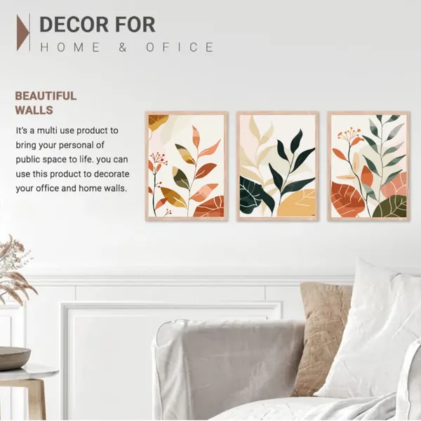 Wooden_Contemporary_Abstract_Botanical_Framed_Wall_Art_Set_Of_3