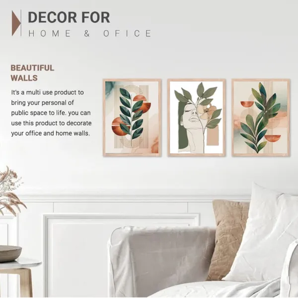 Wooden_Minimalist_Abstract_Line_Art_Woman_Face_Framed_Wall_Art_Set_Of_3