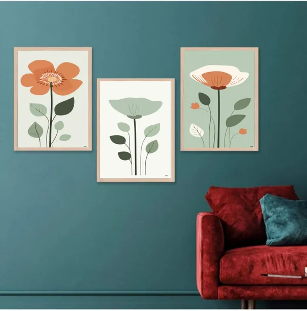 Wooden_Minimalist_Botanical_Floral_Sage_Green_Framed_Wall_Art_Set_Of_3