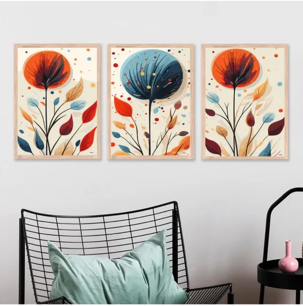 Wooden_Watercolor_Floral_Framed_Wall_Art_Set_Of_3