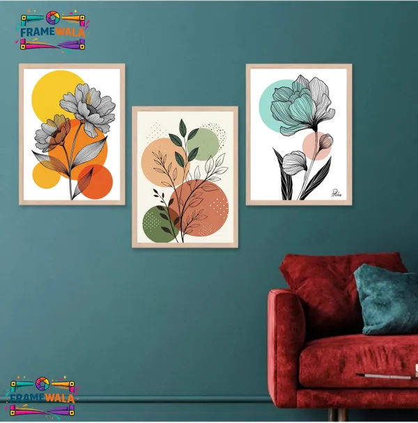 Wooden_Minimalist_Floral_Line_Art_Framed_Wall_Art_Set_Of_3