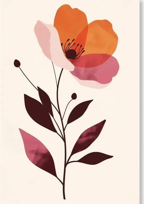 Wooden_Minimalist_Botanical_Floral_Framed_Wall_Art_Set_Of_3
