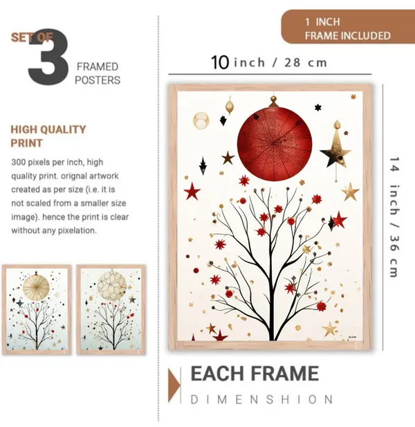 Wooden_Minimalist_Botanical_Stars_Moon_Celestial_Framed_Wall_Art_Set_Of_3