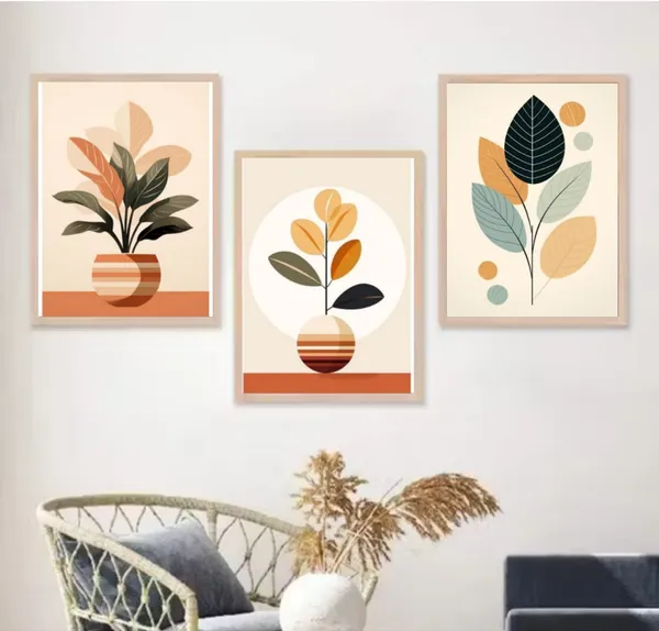 Wooden_Minimalist_Botanical_Framed_Wall_Art_Set_Of_3