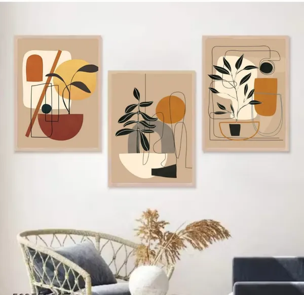 Wooden_Abstract_Botanical_Geometric_Framed_Wall_Art_Set_Of_3