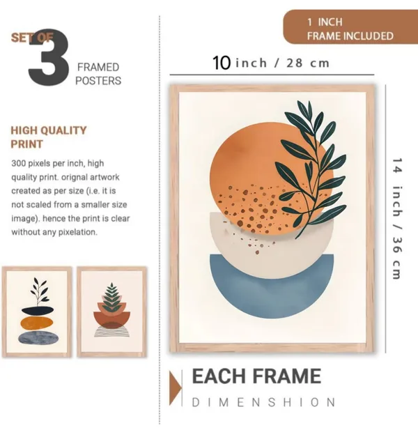 Wooden_Earthy_Botanical_Abstract_Framed_Wall_Art_Set_Of_3