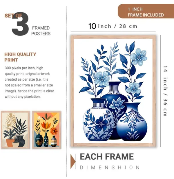 Wooden_Modern_Abstract_Botanical_Vase_Framed_Wall_Art_Set_Of_3