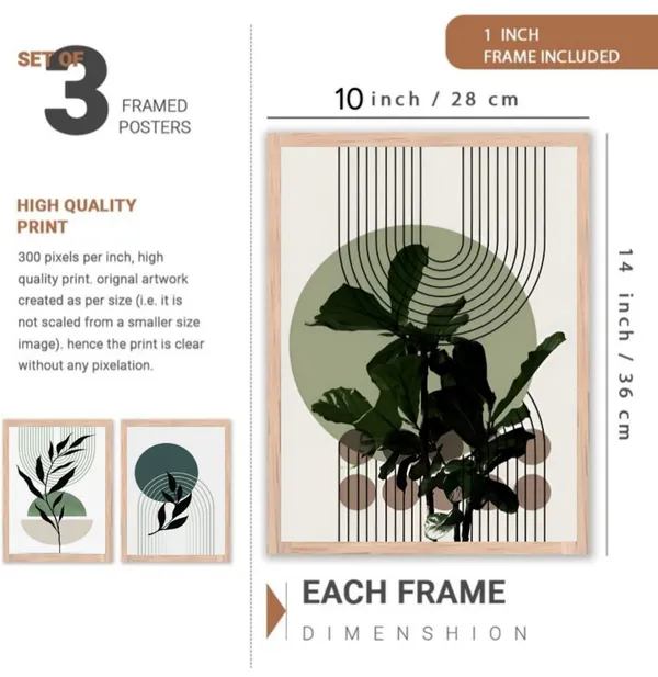 Wooden_Modern_Botanical_Line_Art_Framed_Wall_Art_Set_Of_3