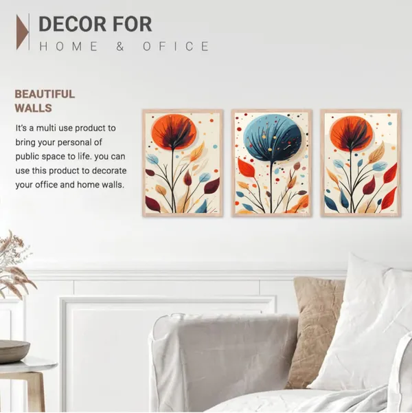 Wooden_Watercolor_Floral_Framed_Wall_Art_Set_Of_3