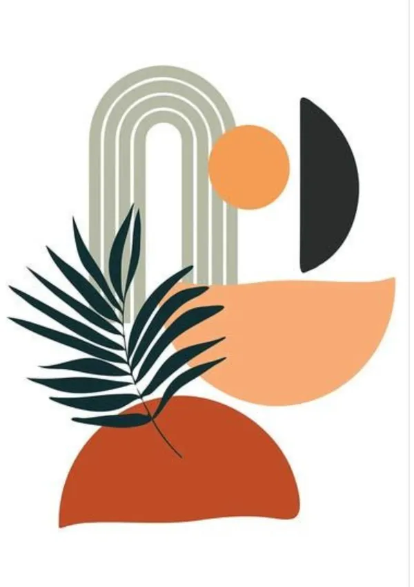 Wooden_Modern_Abstract_Botanical_Framed_Wall_Art_Set_Of_3