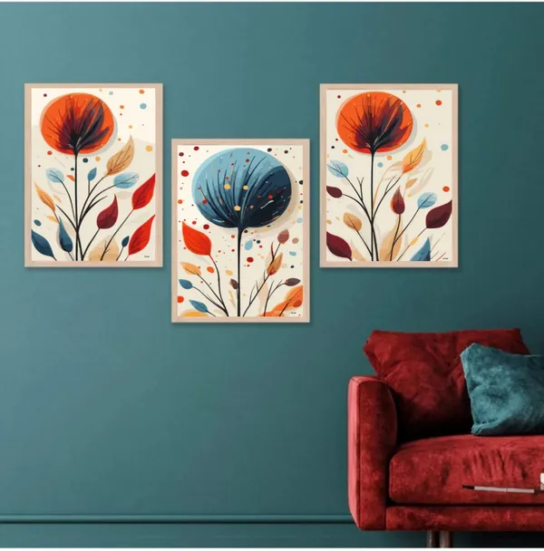 Wooden_Watercolor_Floral_Framed_Wall_Art_Set_Of_3
